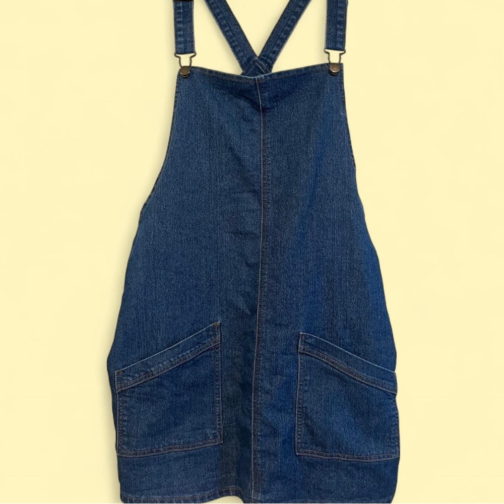 Denim Overall Dress